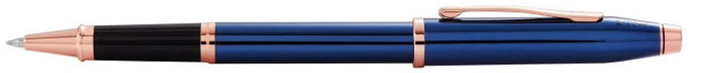 Stylo bille roulante Cross, série Century II Bleu cobalt PGT