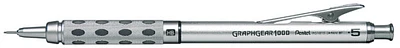 Porte-mine Pentel, série GraphGear 1000 Argenté & Noir 0.5mm