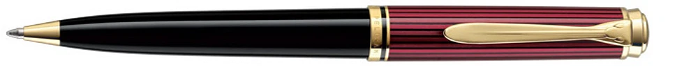 Stylo bille Pelikan, série Souveran 800 Noir-Rouge Gt