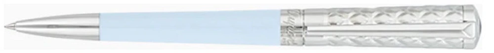 Dupont, S.T. Ballpoint pen, Liberté series Powder blue/Palladium