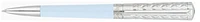 Dupont, S.T. Ballpoint pen, Liberté series Powder blue/Palladium