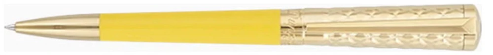 Dupont, S.T. Ballpoint pen, Liberté series Yellow/Gold (Vanilla)