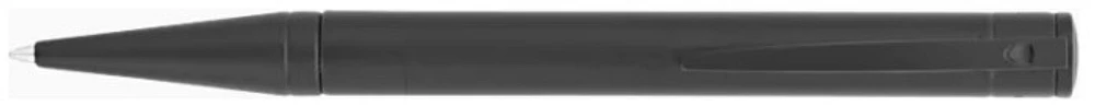 Stylo bille Dupont, S.T., série D-Initial Noir mat BKT