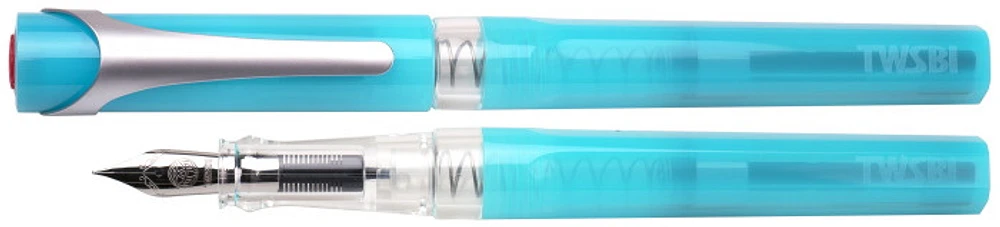 Stylo plume TWSBI, série Swipe Glace bleue