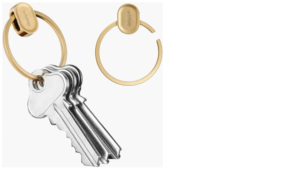 Orbitkey ring v2, Accessories series Yellow gold