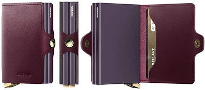 Secrid Card case, Premium Twinwallet series Bordeaux (Dusk Bordeaux)