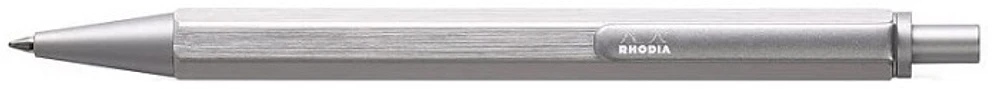Stylo bille Rhodia, série scRipt Argent