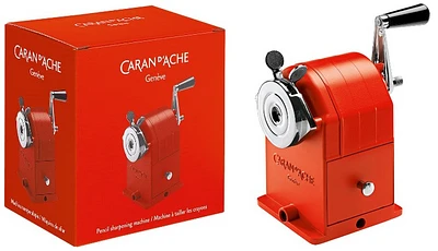 Taille crayon Caran d'Ache, série Édition Standard Sharpening Machine Rouge