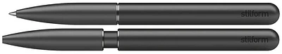 Stylo bille Stilform, série Ballpoint Pen Noir (Aluminium)