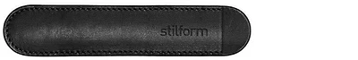 Étui pour stylo Stilform, série Accessoires Cuir noir (Simple)