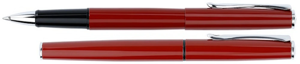 Stylo bille roulante Diplomat, série Esteem Rouge laqué CT