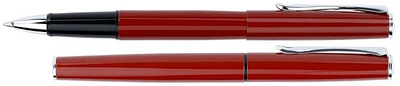 Stylo bille roulante Diplomat, série Esteem Rouge laqué CT