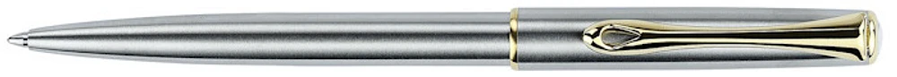 Stylo bille Diplomat, série Traveller Acier inoxydable GT