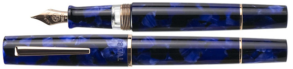 TWSBI Fountain pen, Kai Limited Edition series Blue PGT