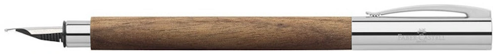 Stylo plume Faber-Castell Design, série Ambition Walnut Wood (Bois de noyer) 