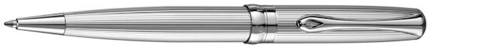 Stylo bille Diplomat, série Excellence A² Chrome guilloché