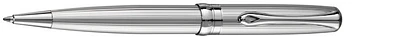 Stylo bille Diplomat, série Excellence A² Chrome guilloché