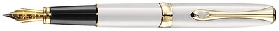 Stylo plume Diplomat, série Excellence A² Blanc perle GT