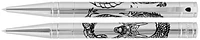 Stylo bille Dupont, S.T., série D-Initial Chrome (Dragon)