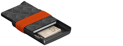 Secrid Card case, Cardslide series Black & Orange (Constructure)