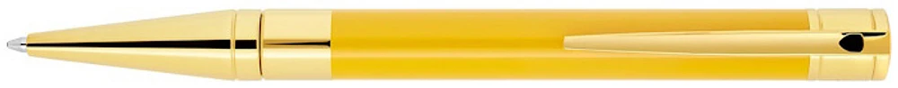 Stylo bille Dupont, S.T., série D-Initial Jaune GT (Miel)