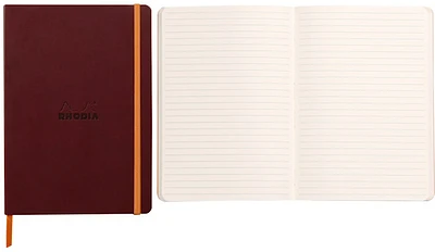 Rhodia Notebook (A5), Rhodiarama A5 series Burgundy* (Softcover, 148 mm x 210 mm, lined)