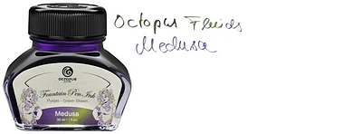 Bouteille d'encre Octopus Fluids, série Sheen Encre Medusa (30ml)