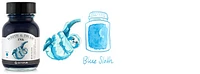 Bouteille d'encre Octopus Fluids, série Write & Draw Ink Encre bleue (Sloth) - 50ml