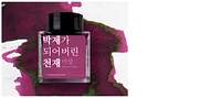 Bouteille d'encre Wearingeul, série Korean Literature Ink Encre A Taxidermied Genius (30ml)