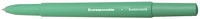 Stylo bille roulante Ciklo, série Couleur Encre verte (Inscription Écoresponsable sur le baril)