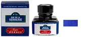 Bouteille d'encre Jacques Herbin, série Collection Paris Encre Bleu Verrerie - 30ml 