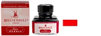 Bouteille d'encre Jacques Herbin, série Collection Paris Encre Moulin Rouge - 30ml