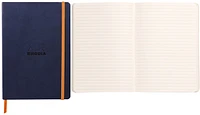 Rhodia Notebook (A5), Rhodiarama A5 series Midnight blue (Softcover, 148 mm x 210 mm, lined)