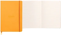 Carnet de notes (A5) Rhodia, série Rhodiarama A5 Orange (Couverture souple, 148 mm x 210 mm, ligné)