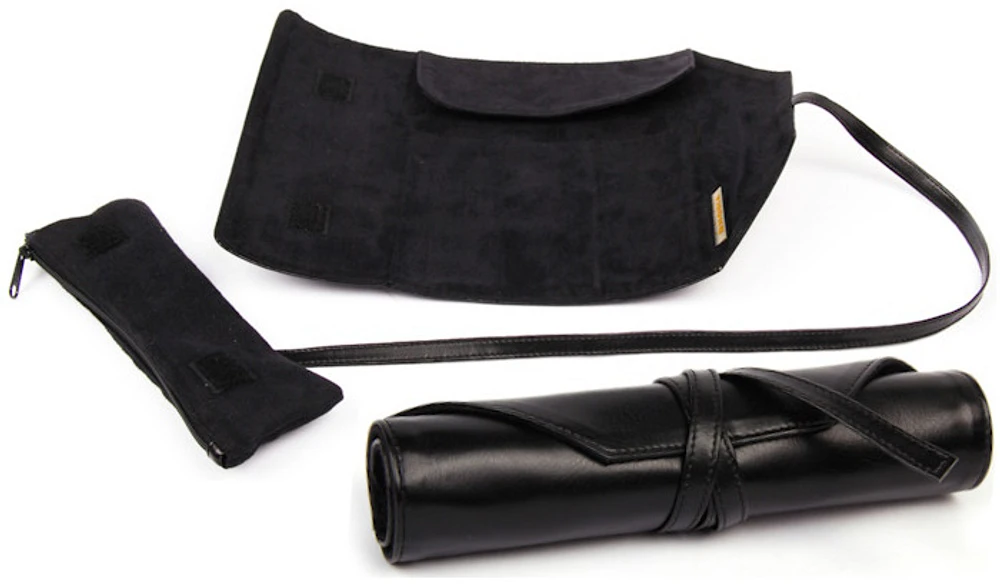 Rhodia Pouch, Touch series Black (2 in 1 sleeve roll)