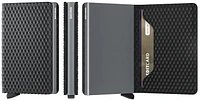 Secrid Card case, Slimwallet Cubic series Black-Titanium