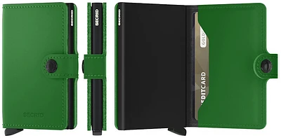 Secrid Card case, Miniwallet Matte series Bright Green