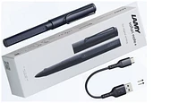 Stylo digital Lamy, série Safari Note + Bleu-noir (Steel black)