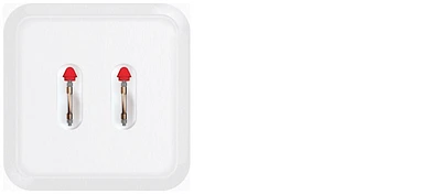 Pièces de remplacement Lamy, série Safari Note + Rouge (Paquet de 2)