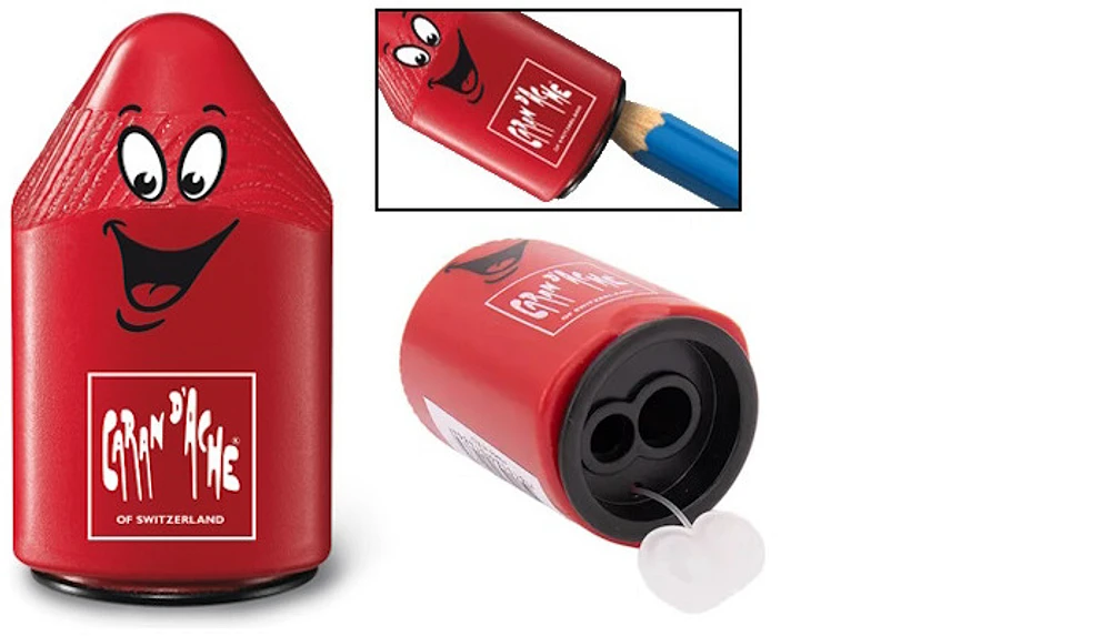 Aiguisoir Caran d'Ache, série Accessoires Rouge (Double)