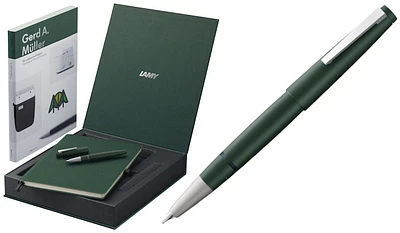 Lamy Fountain pen set, 2000 Pine Special Edition series - Green