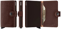 Secrid Card case, Miniwallet Veg series Dark brown (Espresso-Brown)
