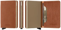 Porte-cartes Secrid, série Slimwallet Veg Caramel (Caramello-Sand)