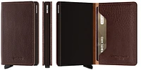 Porte-cartes Secrid, série Slimwallet Veg Brun foncé (Espresso-Brown)