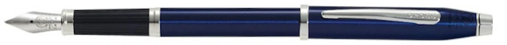 Stylo plume Cross, série Century II Bleu Laqué Ct