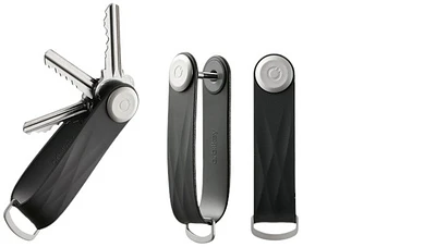 Organisateur de clé Orbitkey, série Active Noir (Jet Black)