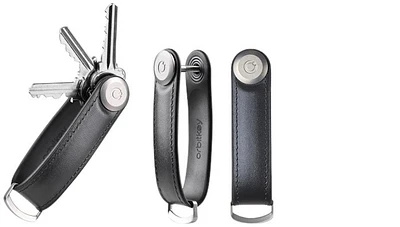 Orbitkey Key organizer, Hybrid Leather series Black