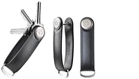 Orbitkey Key organizer, Hybrid Leather series Black