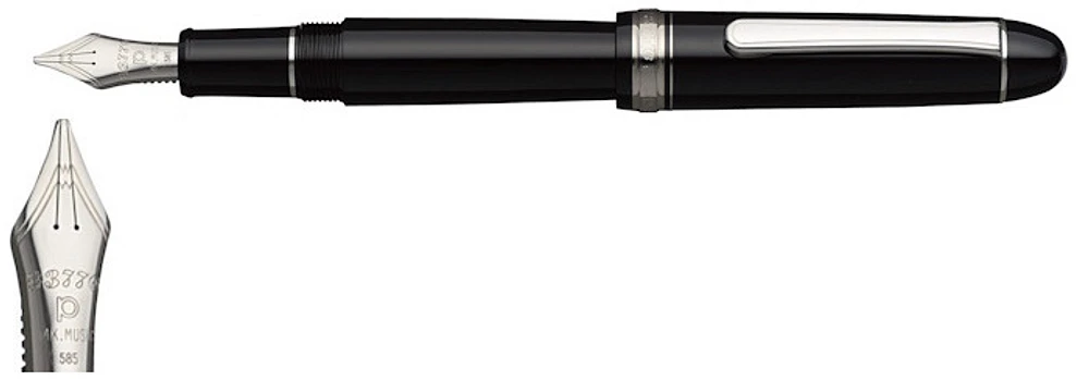 Stylo plume Platinum, série 3776 Century Noir RT (Music) 