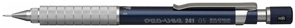 Porte mine Platinum, série PRO-USE 241 Bleu (0.5mm)